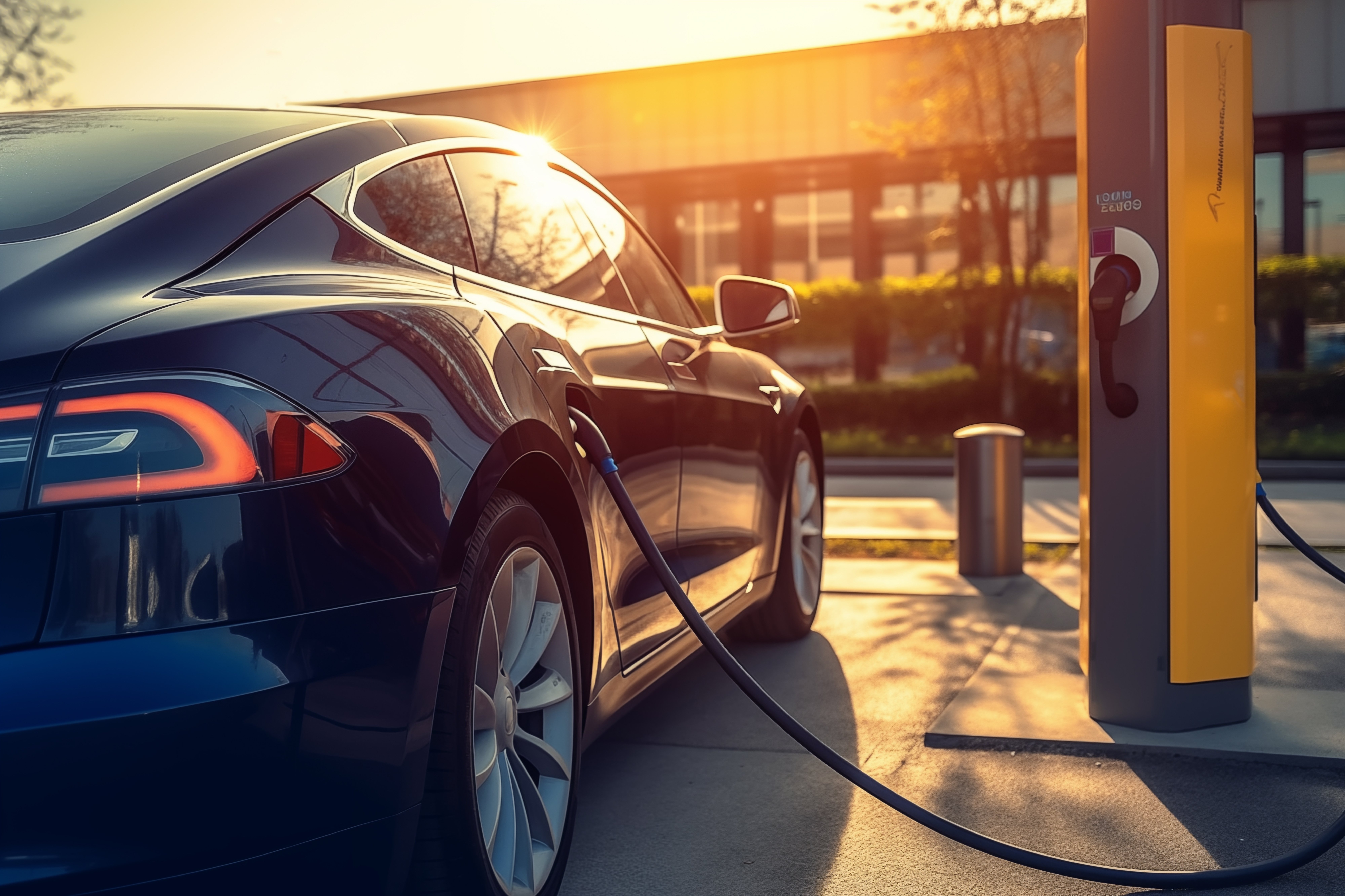 Electric Vehicle Charging Station: Comparison Fast Charger vs Regular Charger Stations, Coral Gables, 33234